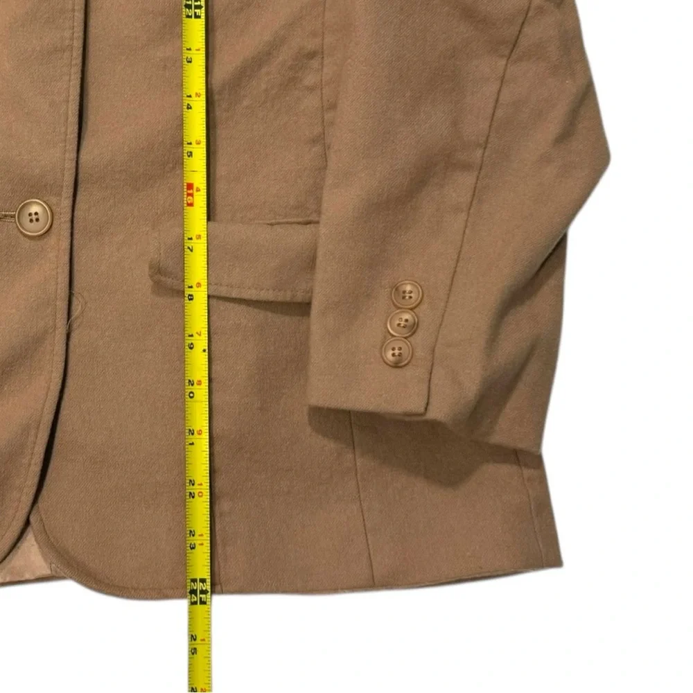 Vintage Pendleton beige‎ 100% virgin wool Blazer - 10